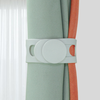 ForTidy Versatile Silicone Latch Strap - 21.65 In Elastic Tie Works for Slow Cooker Lid, Pot, Bento Box, Curtain and Cord, 2pcs Secure Self-Lock & Solution to Bundle or Organize Object